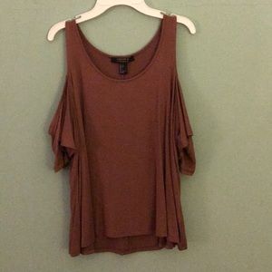 Cold shoulder float blouse